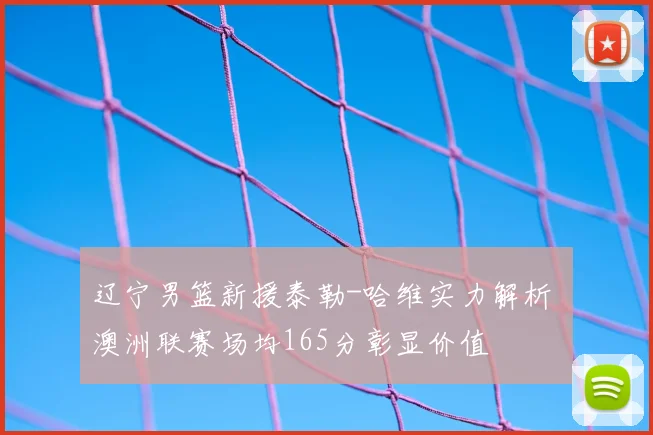 辽宁男篮新援泰勒-哈维实力解析 澳洲联赛场均165分彰显价值